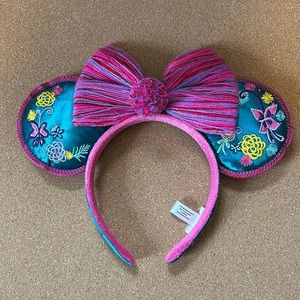 Pink and Green Minnie Mouse Ears